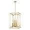 Z-Lite Easton Chandelier, 12-Light, 20.5 In.W x 33 In.H, Rubbed Brass/Rubbed Brass 3038-12RB - alternate 1